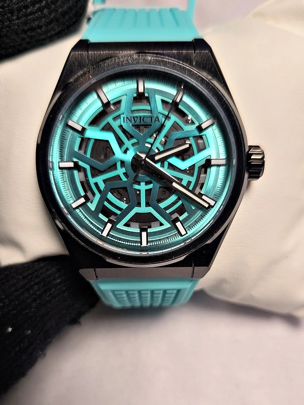 Invicta S1 Rally Automatic Light Blue Dial Watch